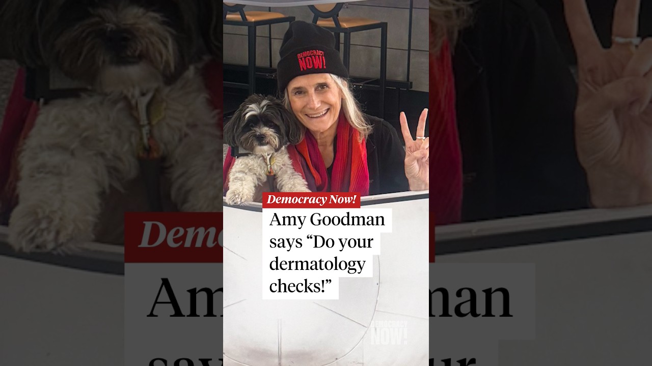 Amy Goodman addresses her brief absence from Democracy Now!