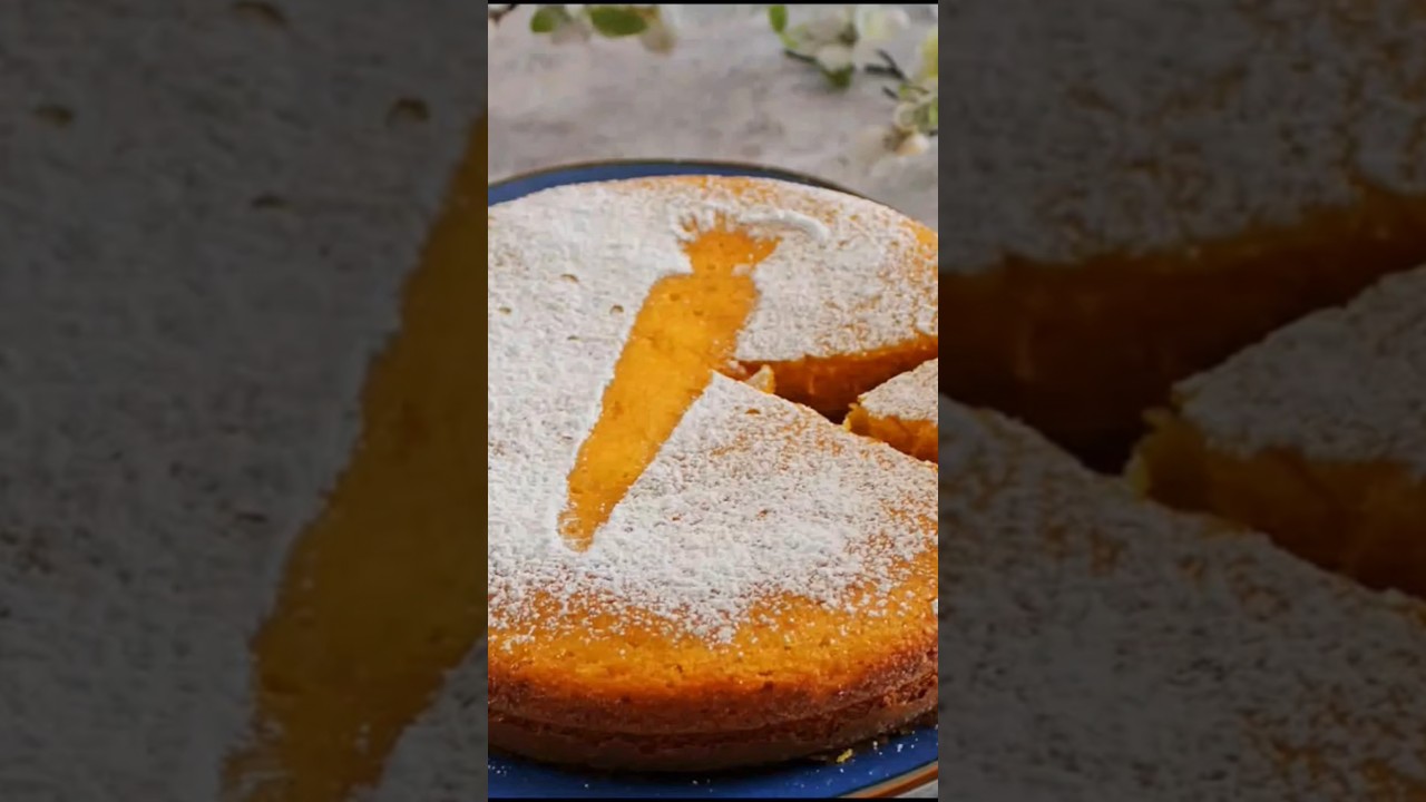 TORTA FACILISSIMA DI CAROTE 🥕🥕#torta #carote #carrotcake