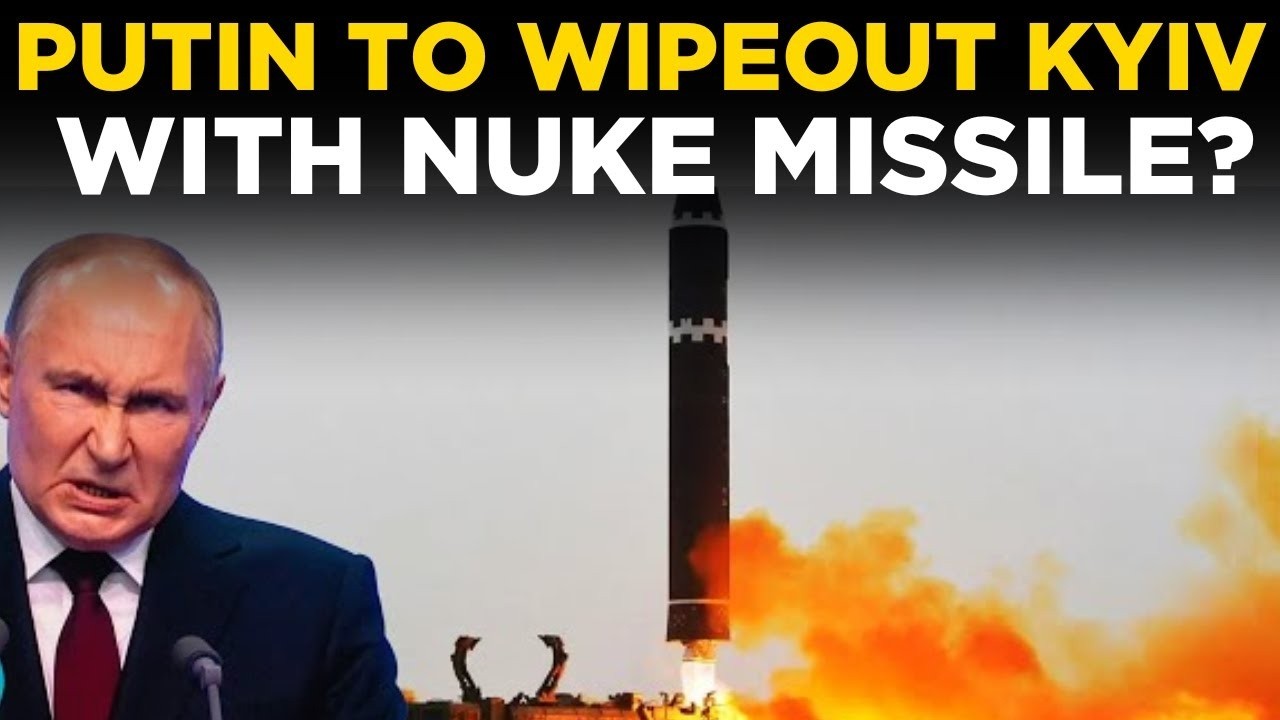 PUTIN LIVE | Putin To WIPE OFF Kyiv From Global Map With This Powerful New Nuclear Missile?