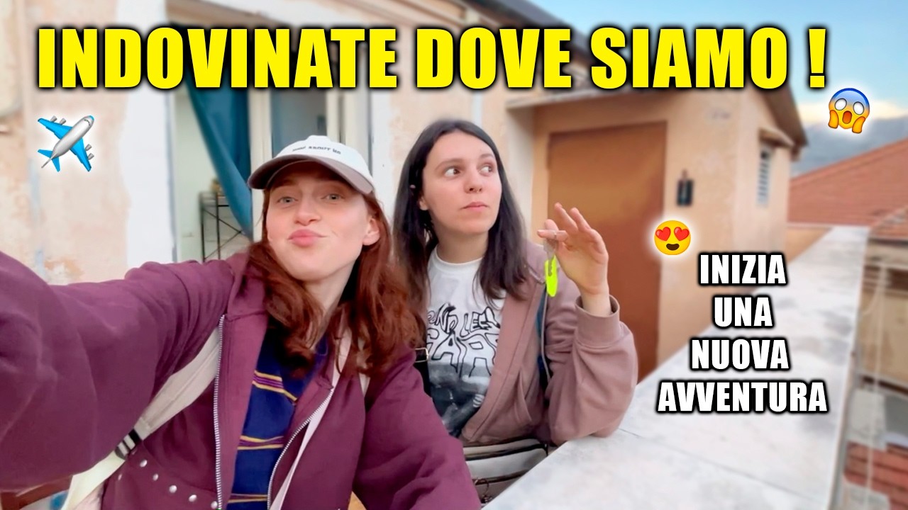 PARTIAMO PER UN NUOVO VIAGGIO ✈️ non vedevamo l'ora di venire qui!