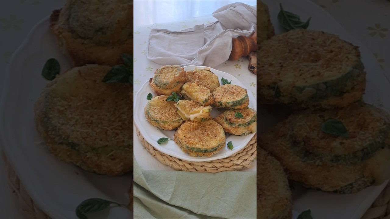 COTOLETTE DI ZUCCHINE #zucchine #medaglioni #cotolette