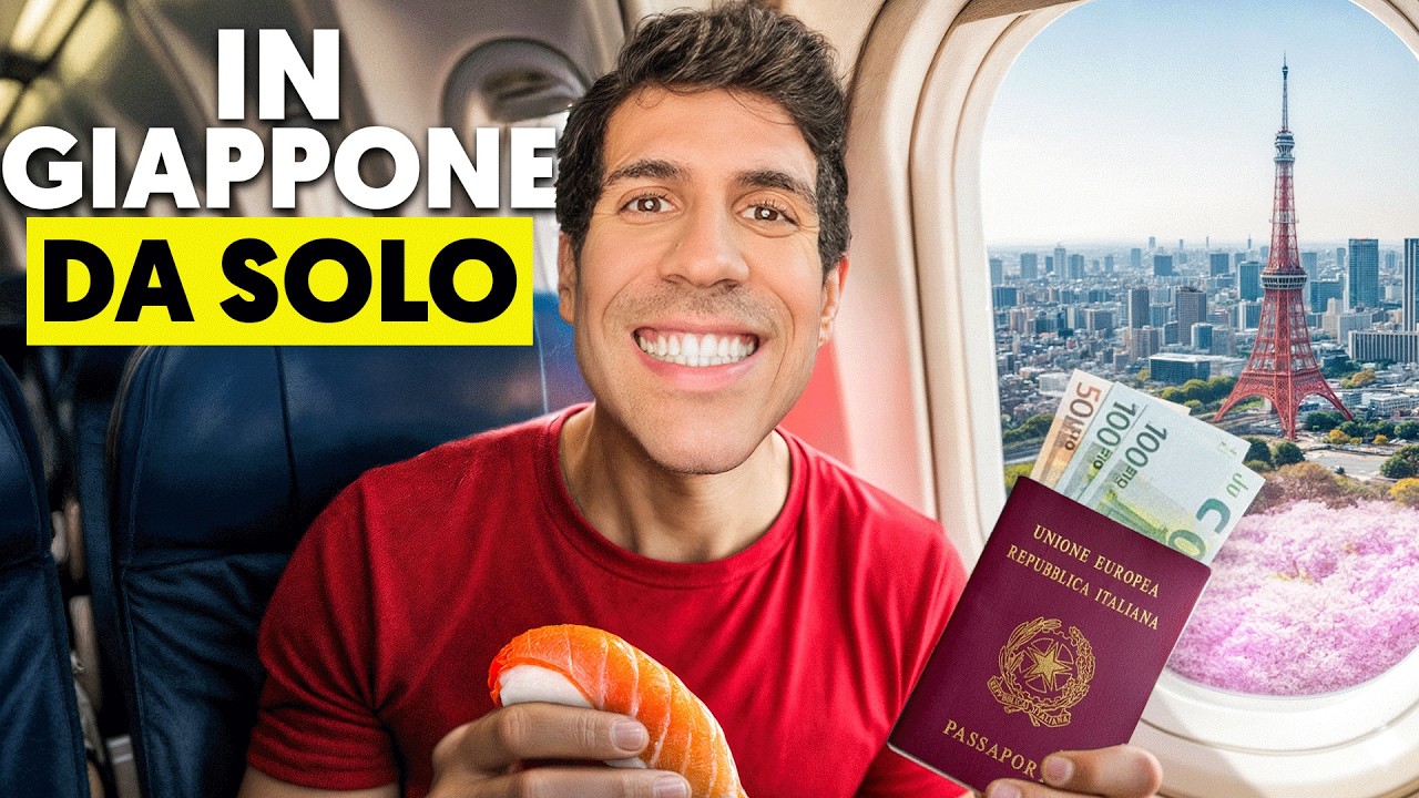 IL MIO PRIMO VIAGGIO DA SOLO IN GIAPPONE - Ep.1 Consigli per risparmiare