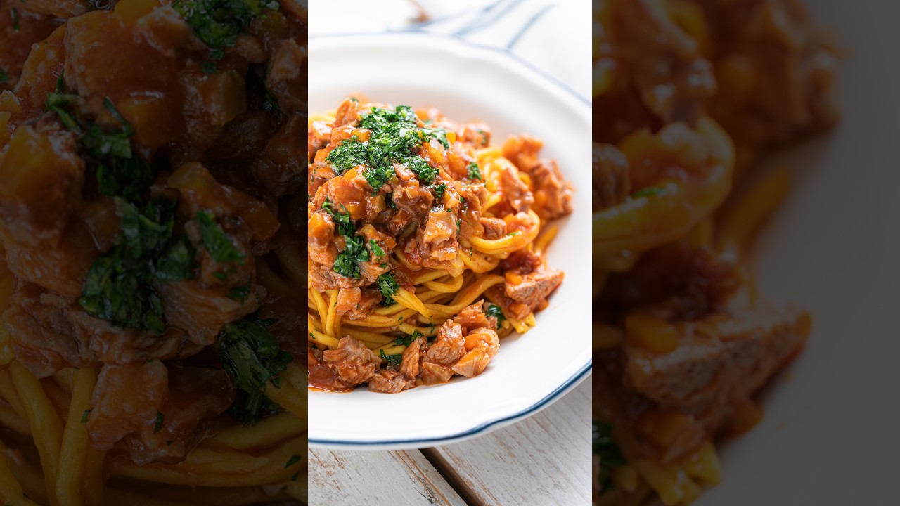 Non il solito risotto all'ossobuco: oggi TAGLIOLINI con ragù e gremolata🍋✨ #...