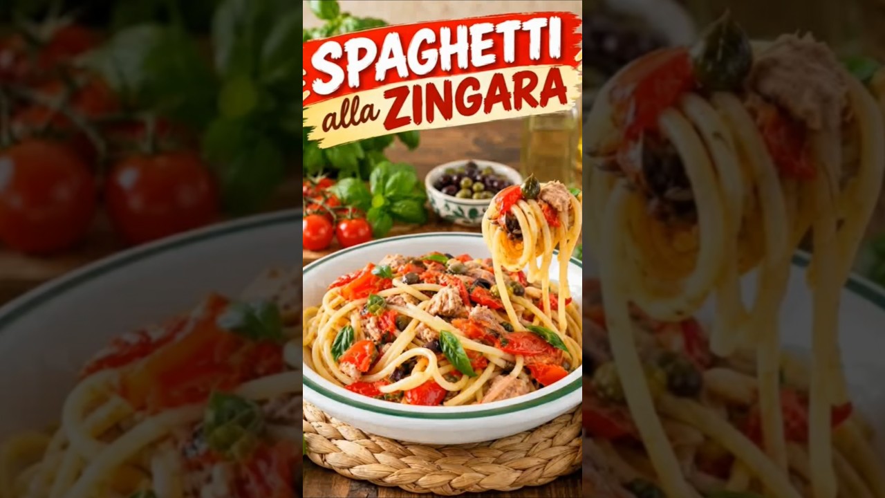 SPAGHETTI ALLA ZINGARA 🍝 #spaghetti #pasta