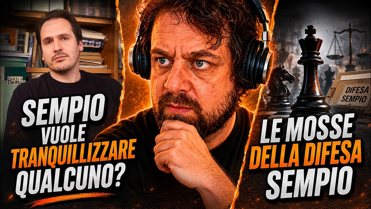GARLASCO: Sempio vuole tranquillizzare qualcuno? Le mosse della difesa con Borile e Palmegiani