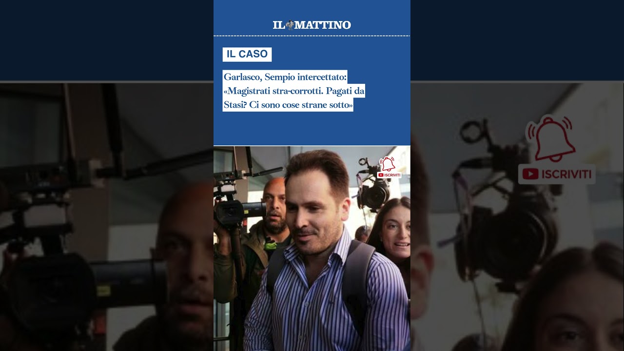 Garlasco, Sempio: «Magistrati stra-corrotti. Pagati da Stasi? Ci sono cose strane sotto»