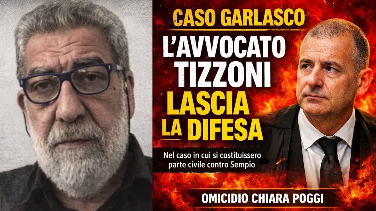 Garlasco. L’avvocato Tizzoni lascia la difesa. Omicidio Chiara Poggi. 