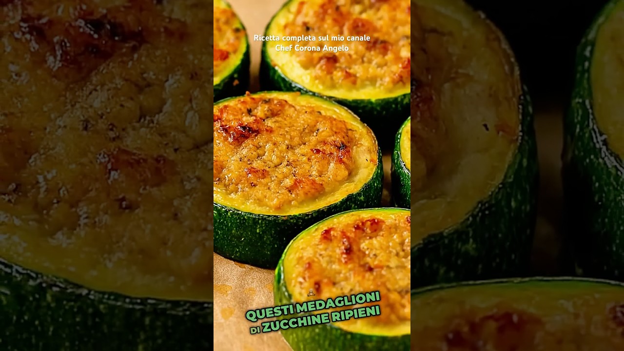 Ricetta vegetariana sotto i 3€? Prova questi medaglioni di zucchine!