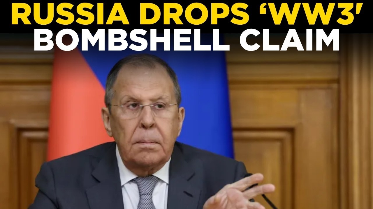 Russia News LIVE | 'World war 3 has begun', Lavrov Makes Shocking Claim Over Iran War | Putin News