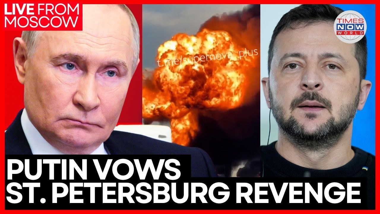 PUTIN LIVE | "A New Phase Of War" - Putin Vows Inevitable Retaliation After St. Petersburg Strikes