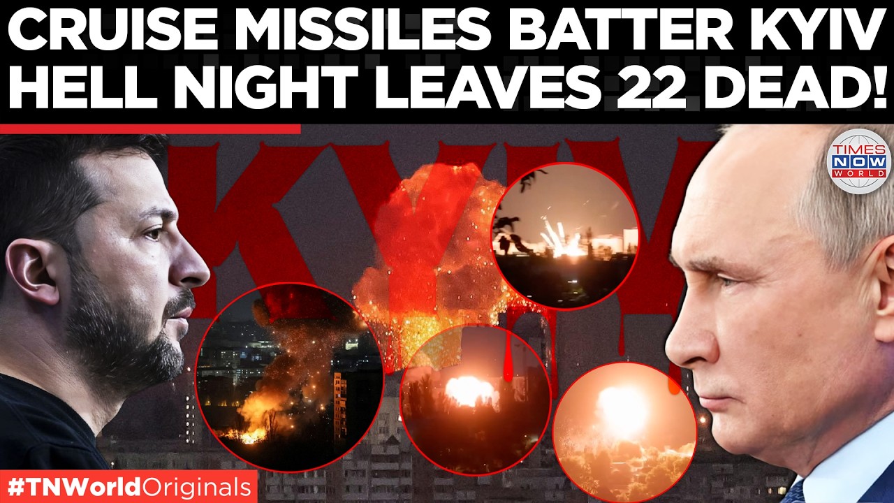 BLAZE OVER KYIV: Kh-101 Missiles slams Into Kyiv, Zelensky fumes at ‘Complicit Sanctions’