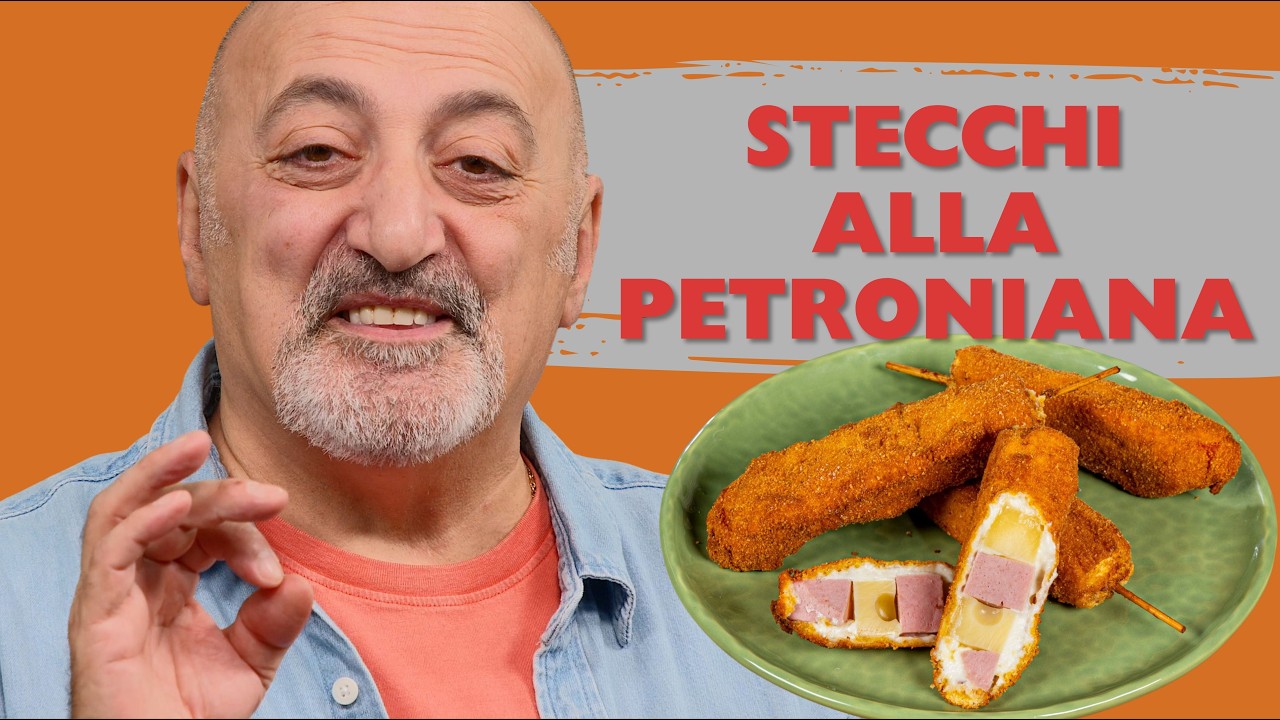 Stecchi alla Petroniana 🧀 Ricetta Bolognese Croccante e Filante (Irresistibi...