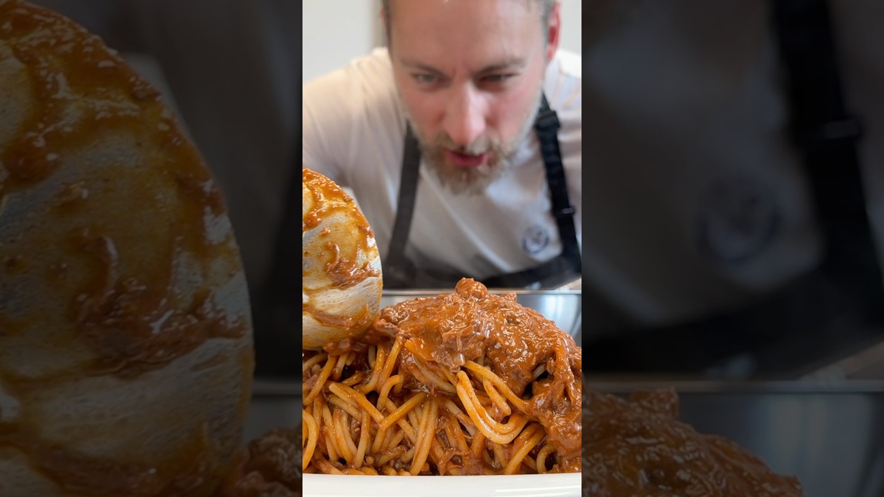 Pasta con stracotto di manzo🤤RICETTA ATOMICA DA SALVARE E CONDIVIDERE!!