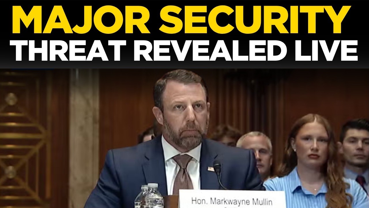 LIVE: DHS Secretary Markwayne Mullin Testifies On FY 2027 Budget Amid Global ...