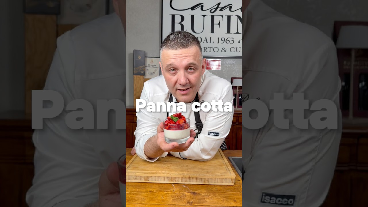 PANNA COTTA #chefrufini