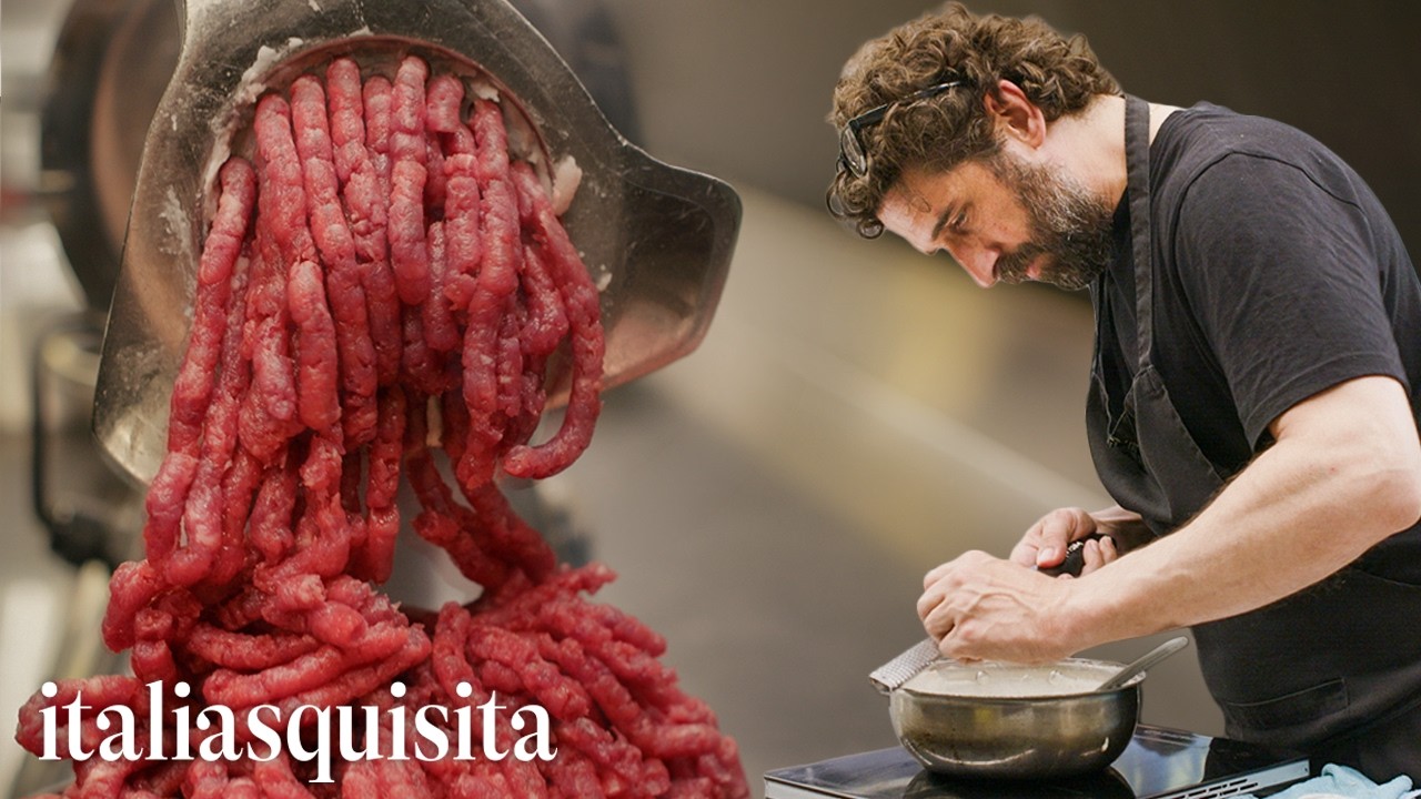 Il ragù definitivo e il donut alla bolognese di Matias Perdomo