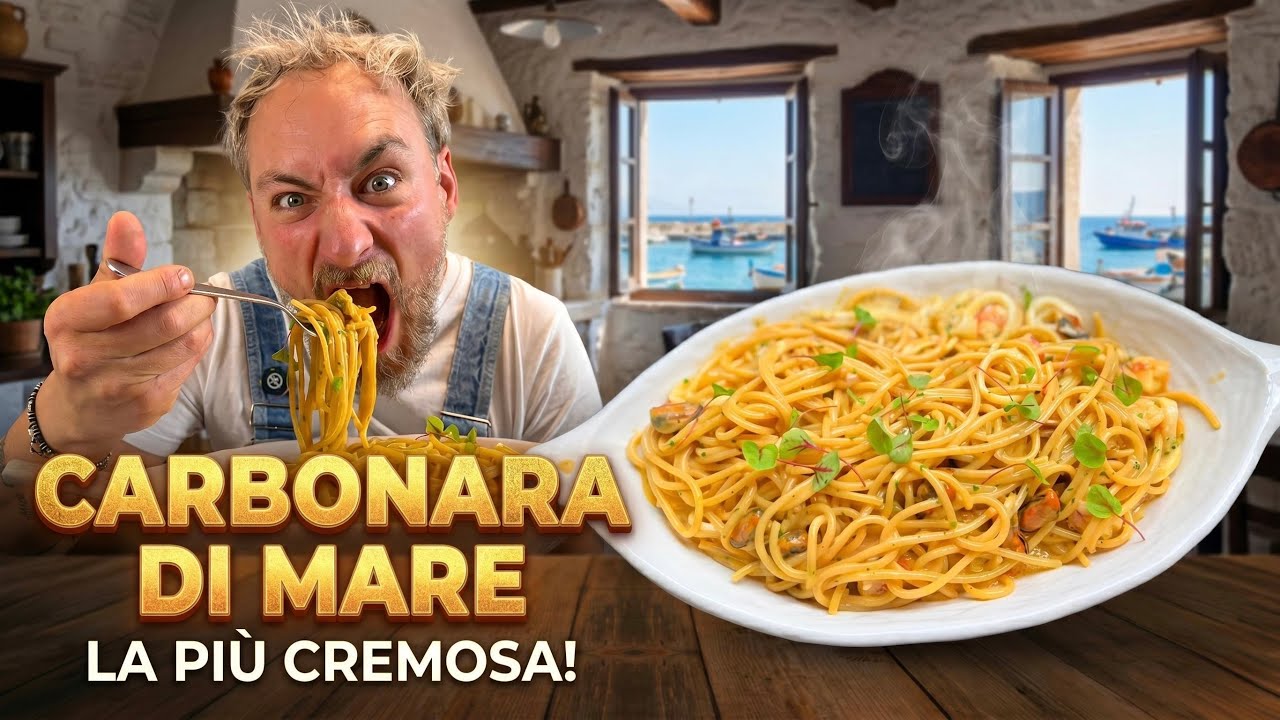 Carbonara di mare- ricetta Super cremosa 
