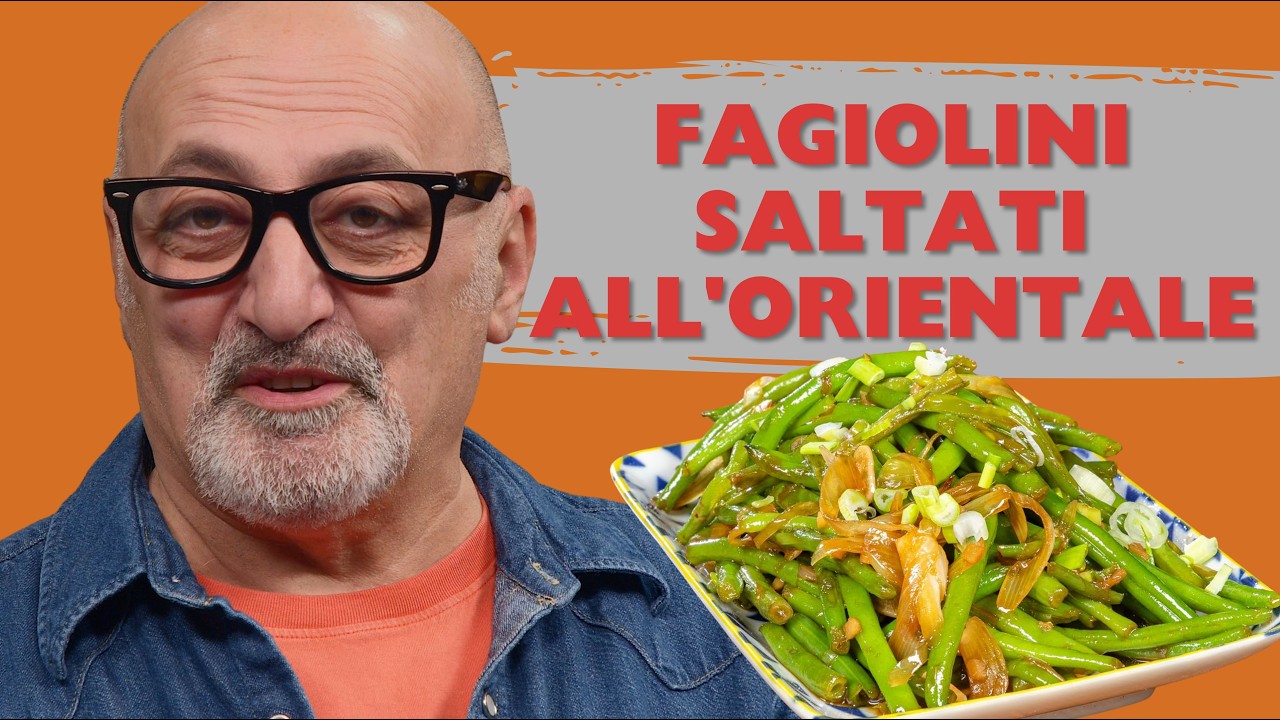 Fagiolini Saltati all’Orientale 🥢 Ricetta Facile e Veloce (Saporiti e Leggeri)