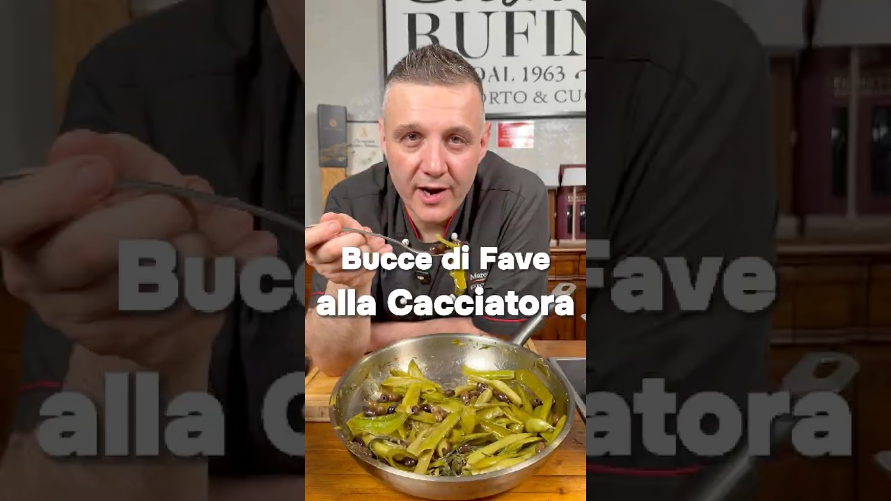 BUCCE DI FAVE #chefrufini #ricette