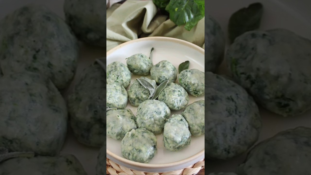 GNUDI #ricettefacili #lacucinadirita #ricotta #spinach