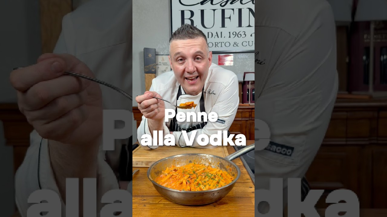 PENNETTE ALLA VODKA #chefrufini