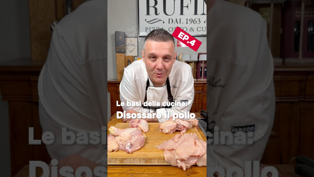 DISOSSARE IL POLLO #chefrufini
