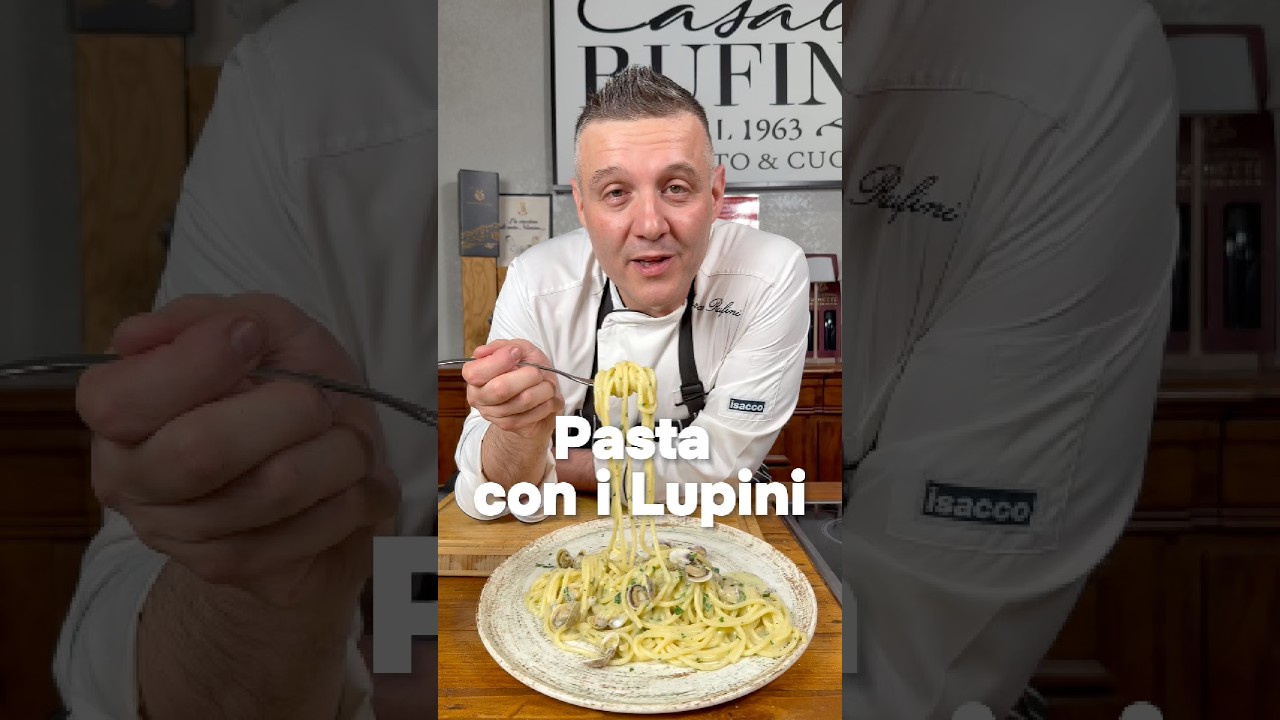 PASTA CON I LUPINI #chefrufini