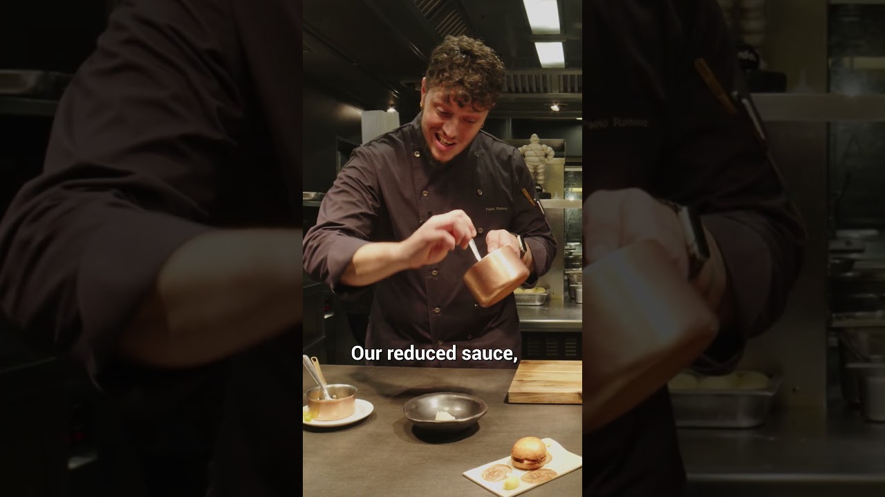 Bocadillo de Calamares in a 3 Michelin stars restaurant in Barcellona | Abac