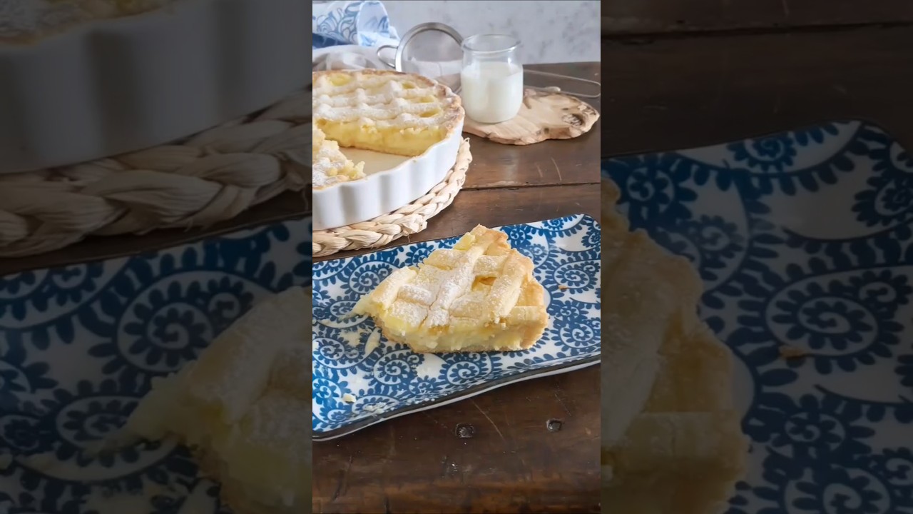 CROSTATA DELLA BABBAIOLA 🍋 #crostata  #limone #babbaiola #lacucinadirita