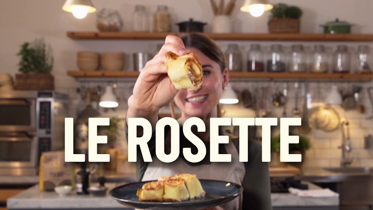 La ricetta delle ROSETTE: la lasagna arrotolata, ripiena e croccante