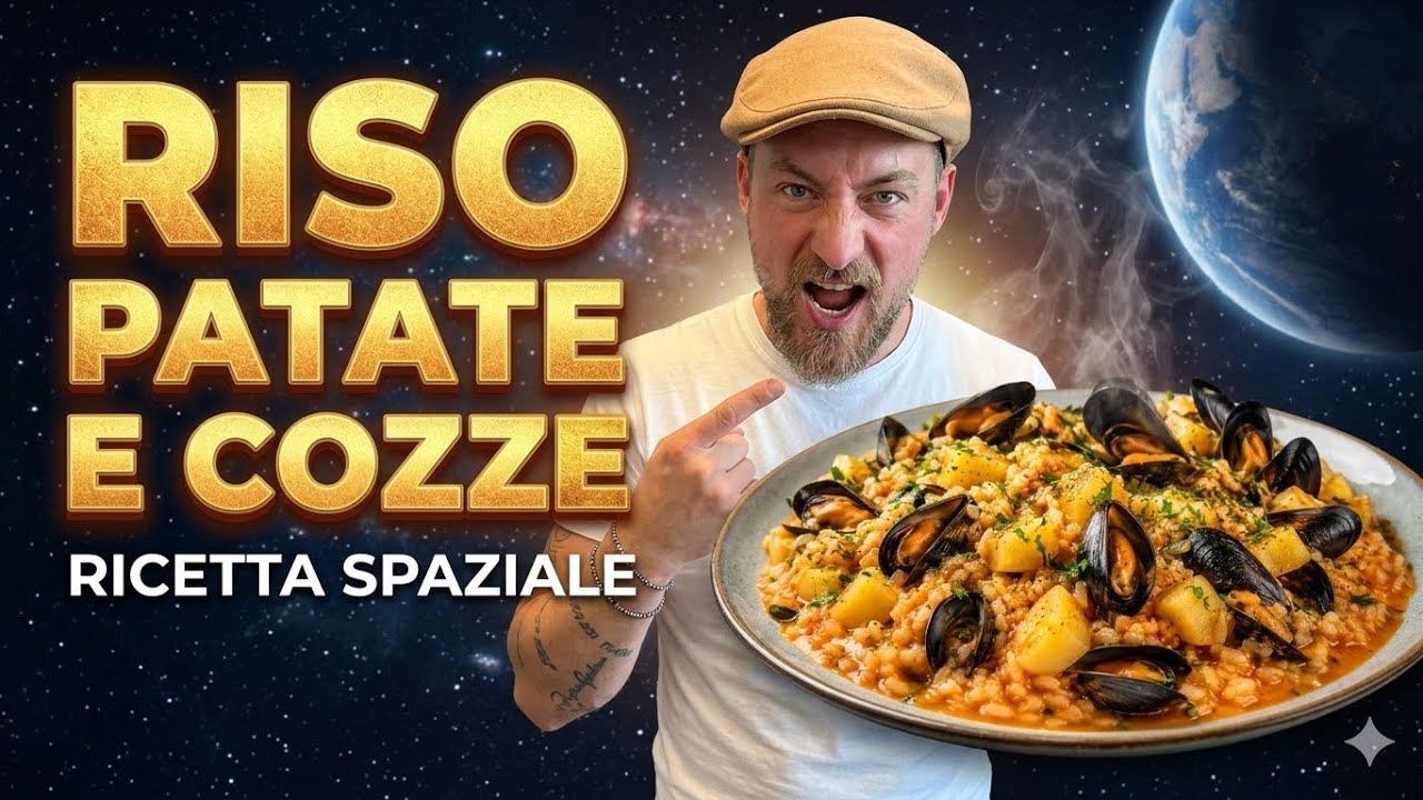  RISO, PATATE E COZZE IN PENTOLA! La Tiella Pugliese più CREMOSA che abbia mai fatto🤤🔥