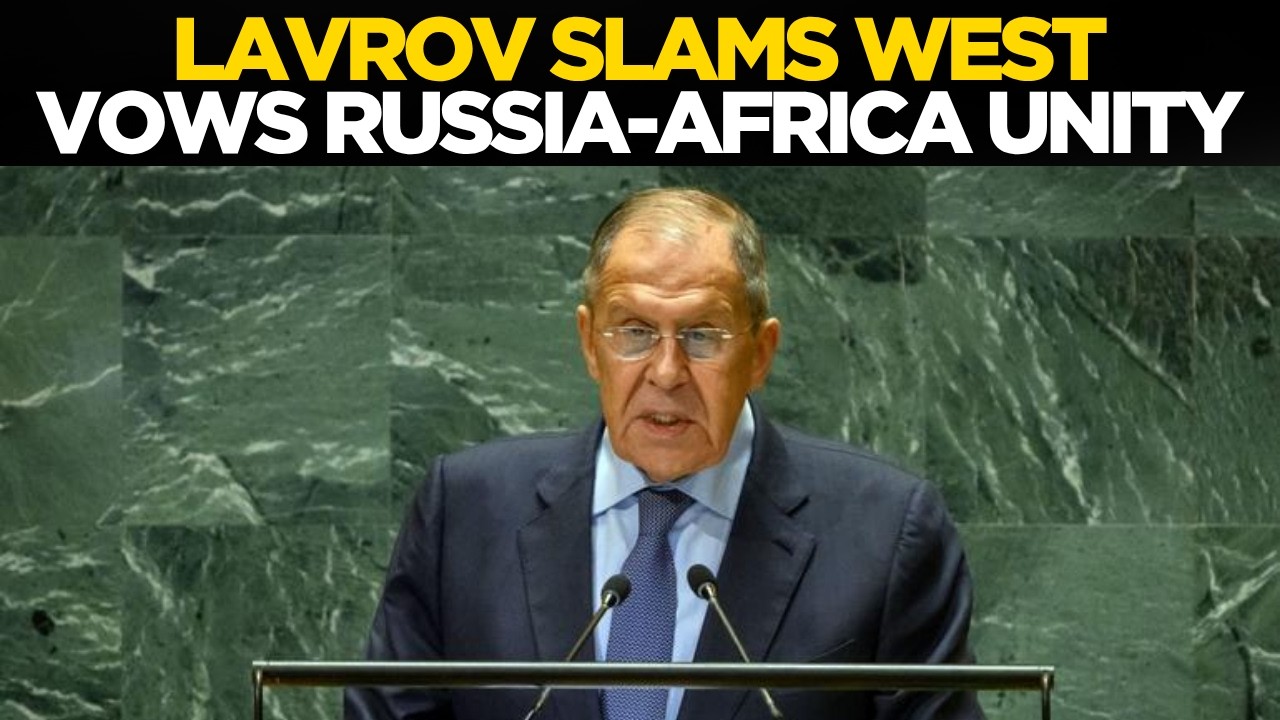 Lavrov Speech LIVE | What Did Russia Promise African Nations? Lavrov | Putin ...