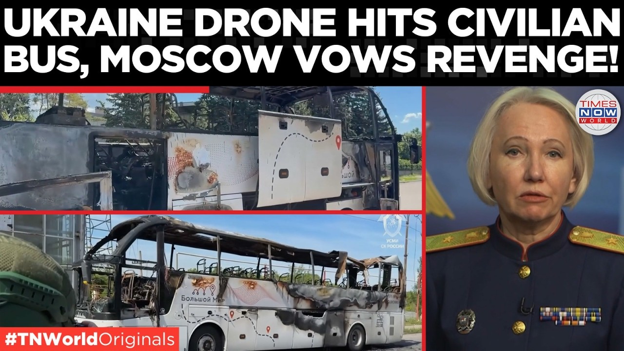 "CRIME AGAINST CIVILIANS": Russia Opens "Terror Attack" Case After Ukraine Drone Hits Passenger Bus