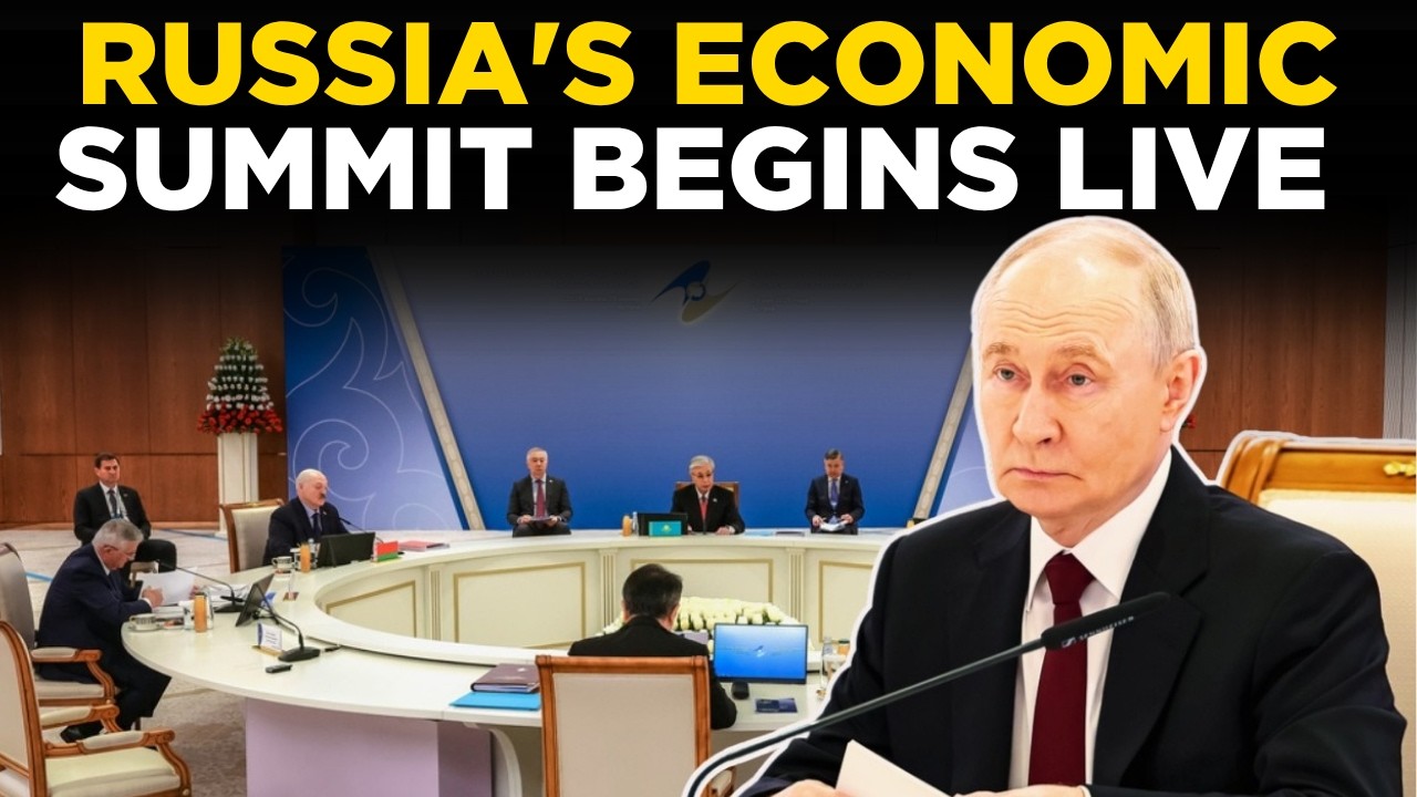 SPIEF 2026 LIVE | Russia's Mega Economic Summit Opens Amid Drone Strikes & Global Shift