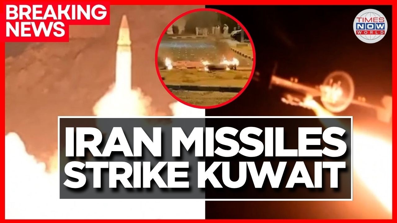 US-Iran Conflict LIVE | Kuwait Airport Hit! Iranian Drones Cause Damage in Mi...