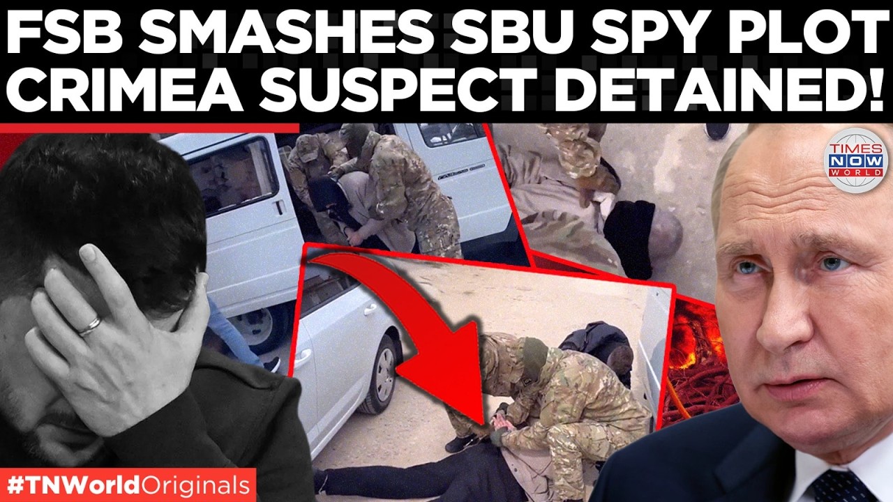 FSB BUSTS Ukrainian Intelligence Network in Sevastopol; SBU Operation Uncover...