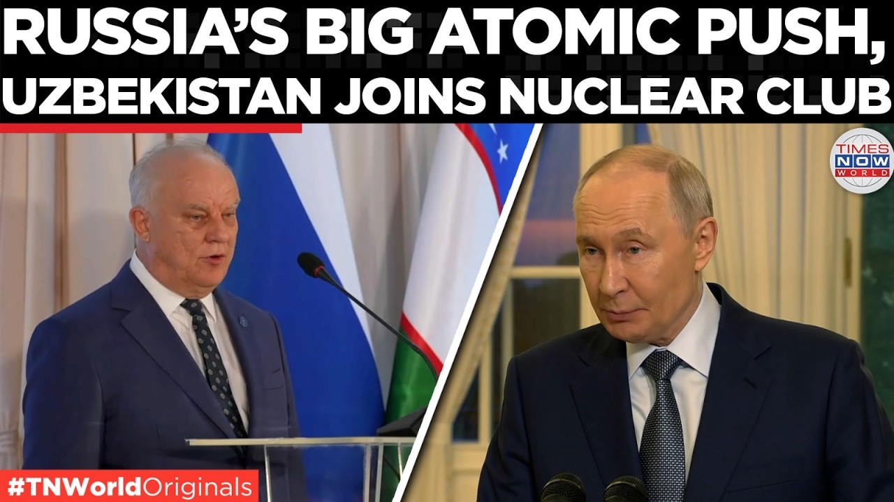“We Move To Action!": Russia Launches Massive Nuclear Push in Uzbekistan | Ti...