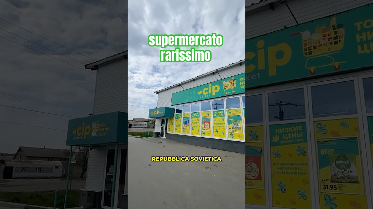 supermercato molto strano anche per me