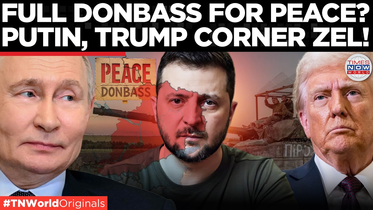 PUTIN SIGNALS PEACE TERMS: Moscow Claims Donbass Gains, Trump Says US Saved Ukraine From Collapse