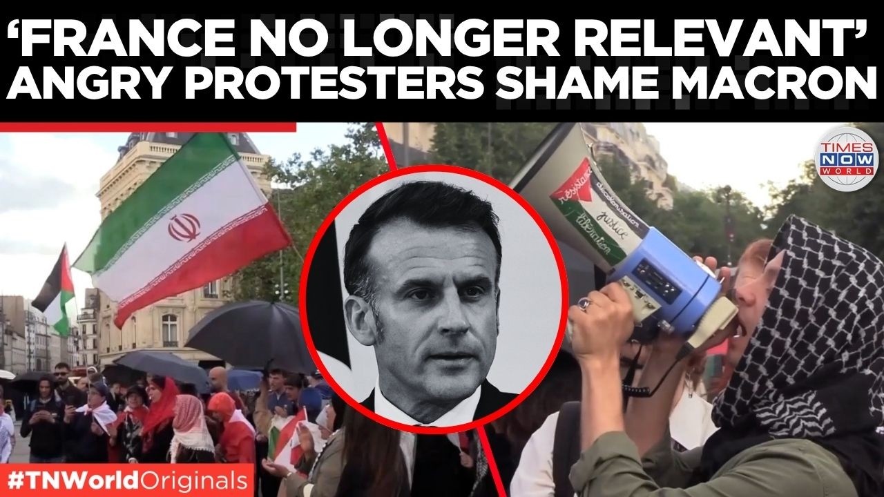 PARIS ERUPTS: Macron Accused Of Losing Middle East Influence Amid Lebanon Fury | Times Now World