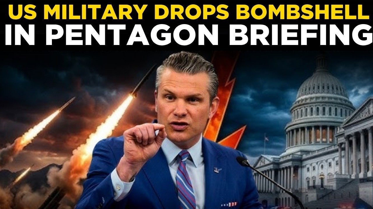 US NEWS LIVE | Pentagon Briefing Reveals Shocking Iran War Update As US Stands Ready | Trump LIVE