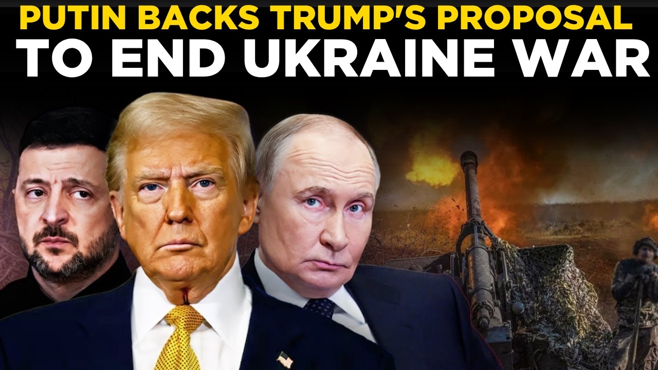 Putin Speech LIVE | PUTIN BACKS TRUMP DEAL! Russian President Agrees to Peace Proposals | WORLD NEWS