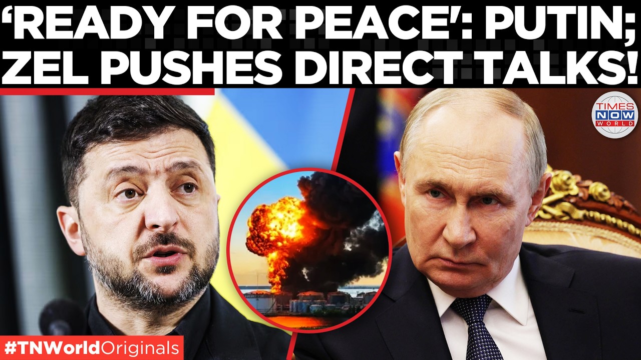 'Want to Negotiate With Ukraine': Putin Drops Bombshell Message to Zelensky | Times Now World