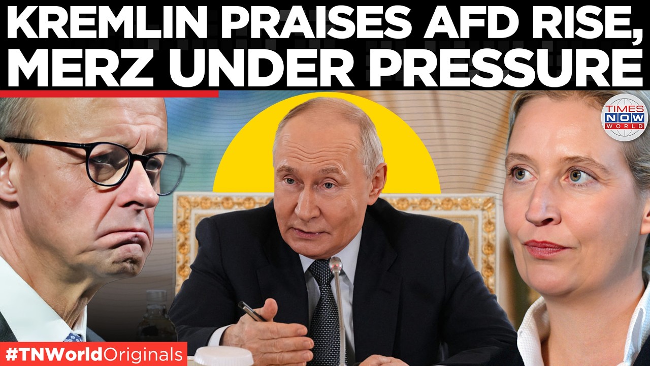 PUTIN APPLAUDS AFD: Russia Signals Partnership As Merz Faces Growing Pressure...
