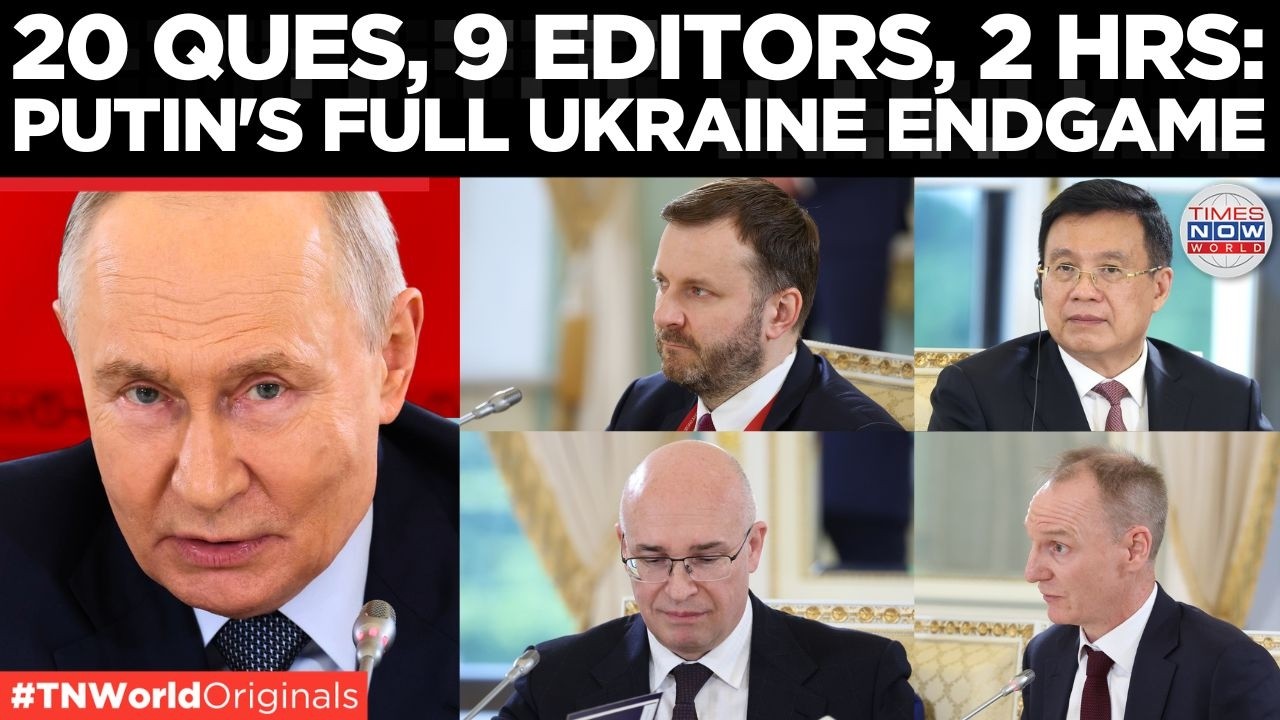 FULL Q&A: Putin's Unscripted Presser On Trump, Ukraine Endgame & Nord Stream
