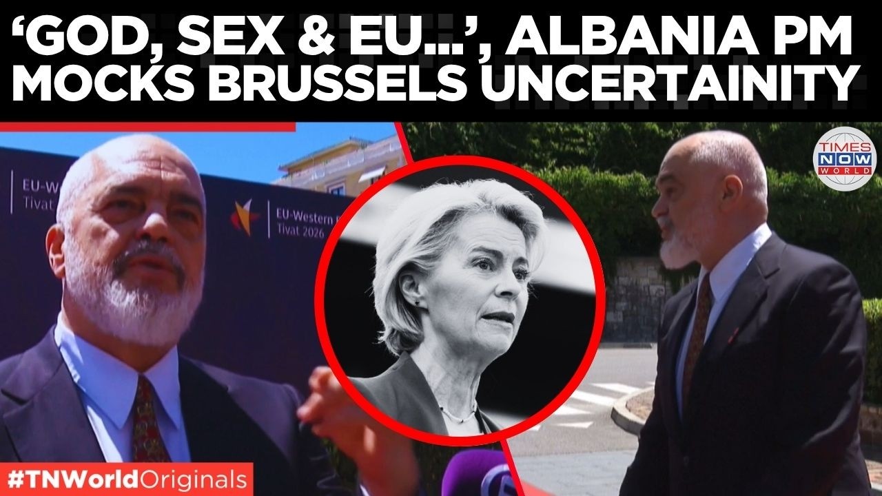 WATCH: Albania PM Erupts At EU—Leaves Journalists Stunned With This Joke! | T...