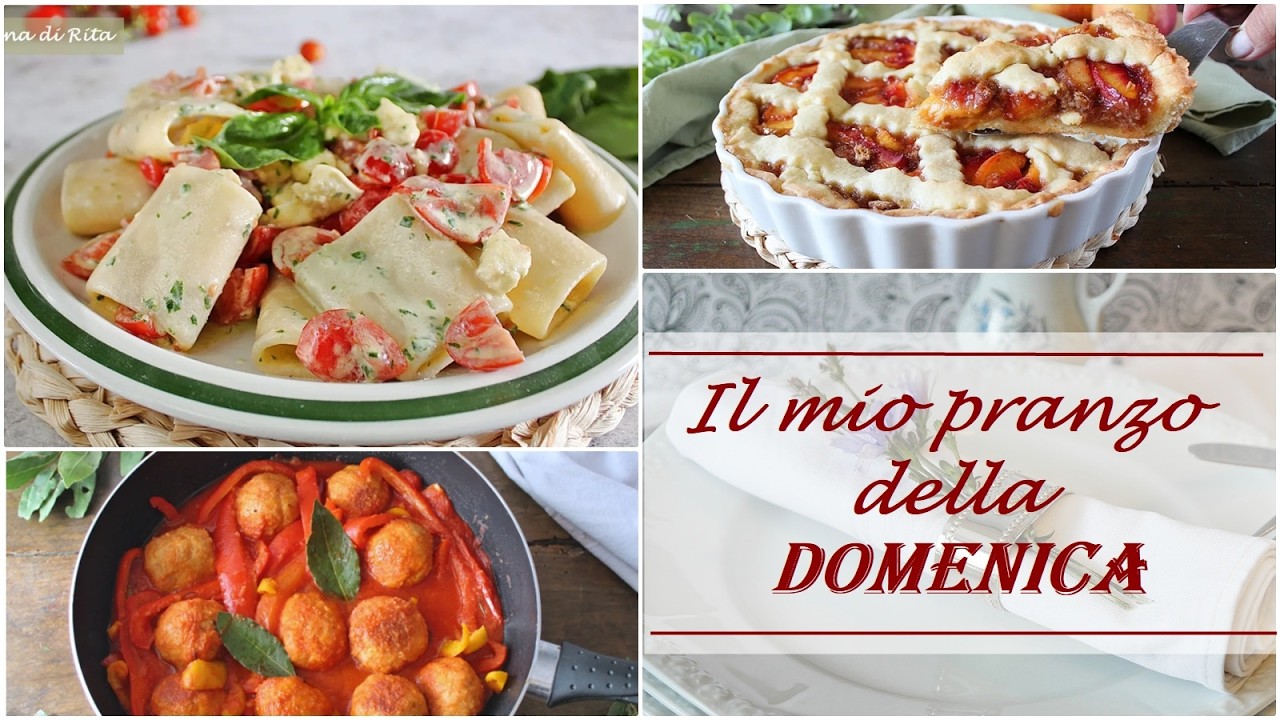 IL MIO PRANZO DELLA DOMENICA #309  (Giugno '26)