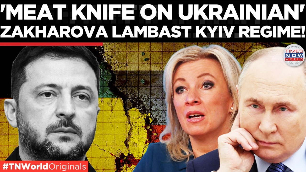 KYIV'S GENOCIDE EXPOSED: Zakharova Accuses Zelensky's Regime & Western Backers Of Destroying Ukraine