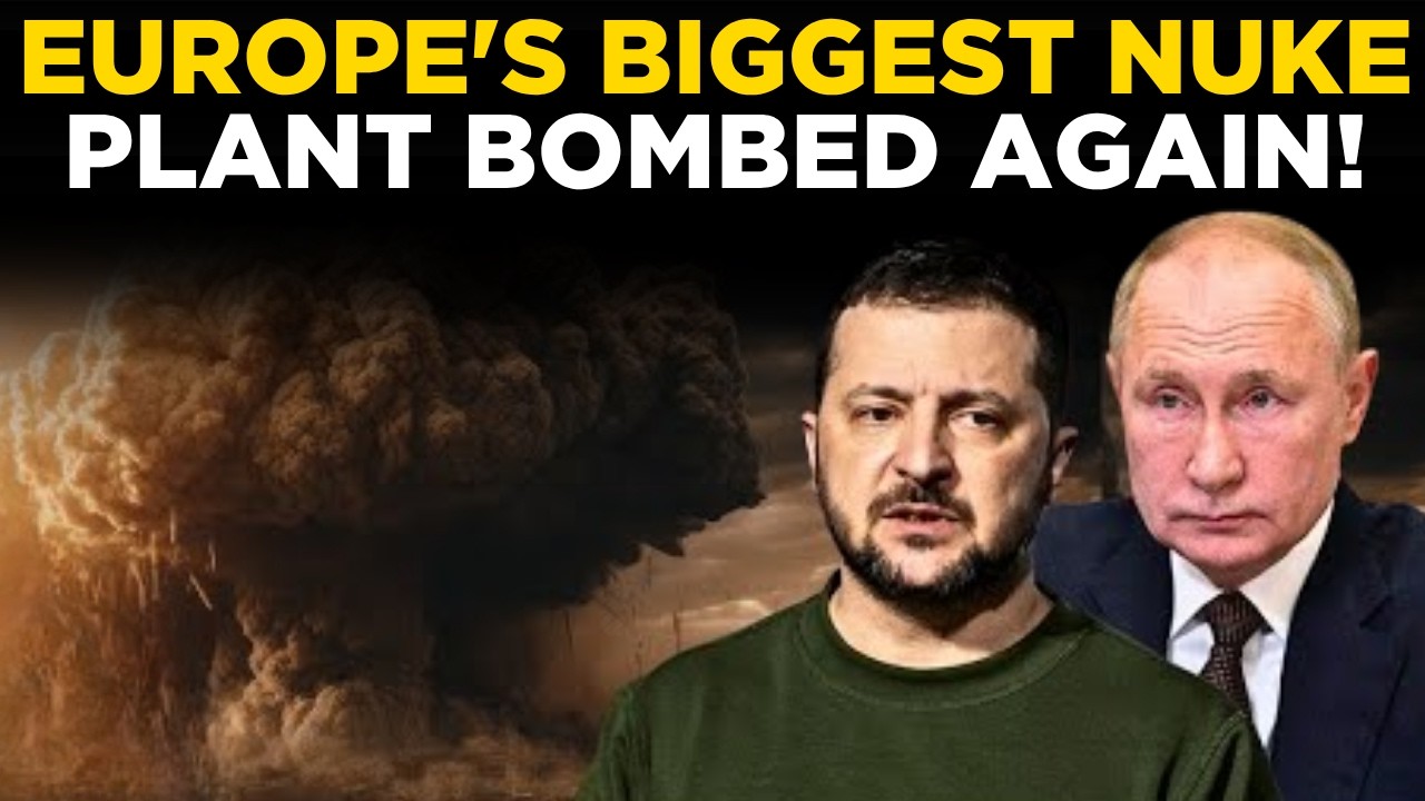 PUTIN LIVE | Russia Blames Kyiv For Attack On Europe’s Largest Nuclear Facili...