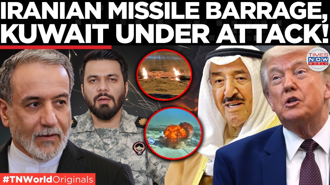 CEASEFIRE BROKEN? Iran Fires Massive Missile & Drone Barrage at U.S. Bases in Kuwait and Bahrain!